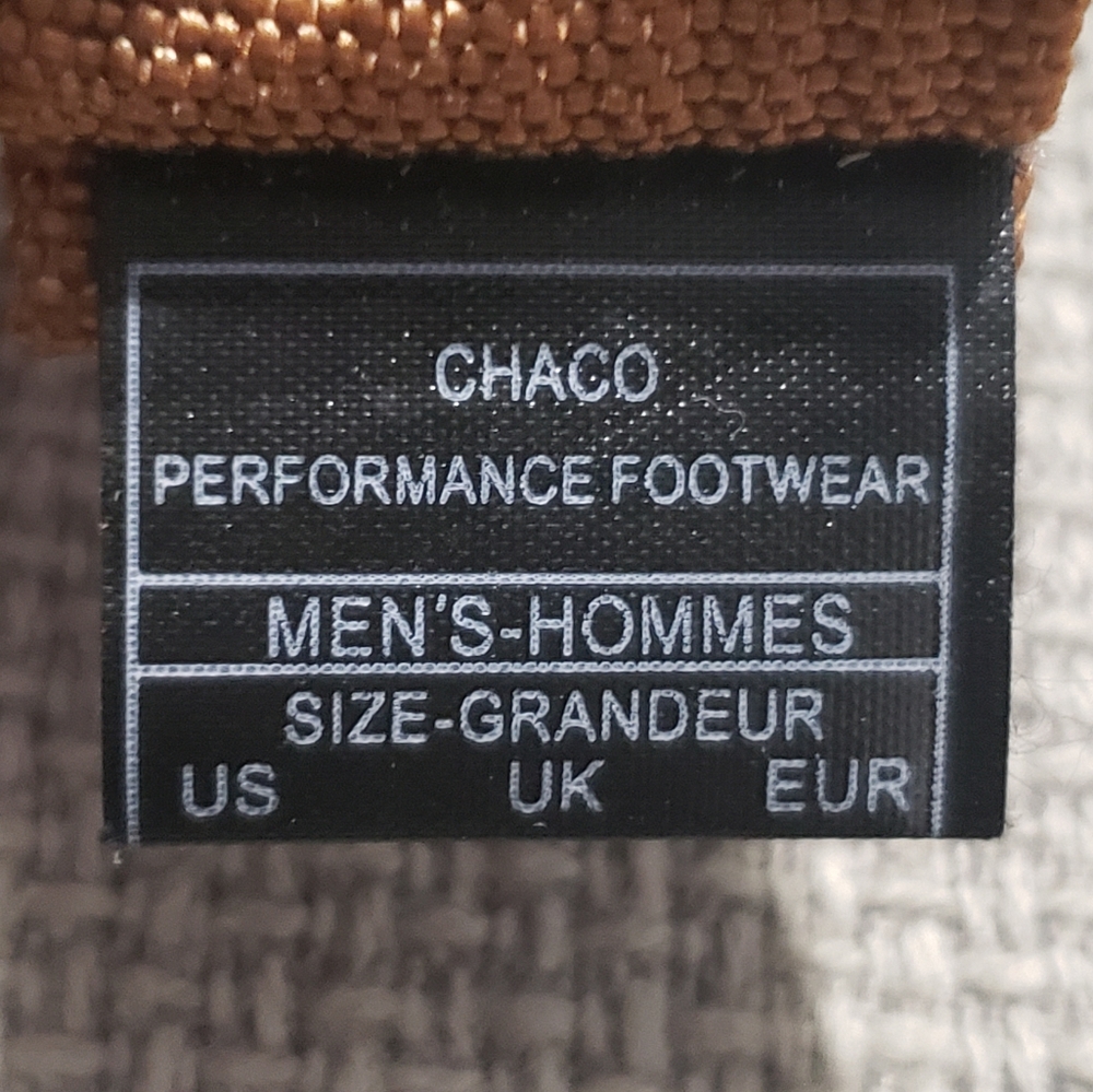 Chaco Men's Classic Performance footwear Outdoor Brown Hiking Sandal Shoes Sz 13 - Picture 15 of 15